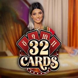 32 Cards game by Ezugi – logo hosted on Regal Rush Casino