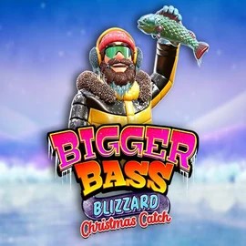 Official Slots logo: Bigger Bass Blizzard Christmas Catch by Pragmatic Play at Regal Rush Casino