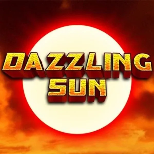 Slots logo of Dazzling Sun from Win Studios at Regal Rush Casino