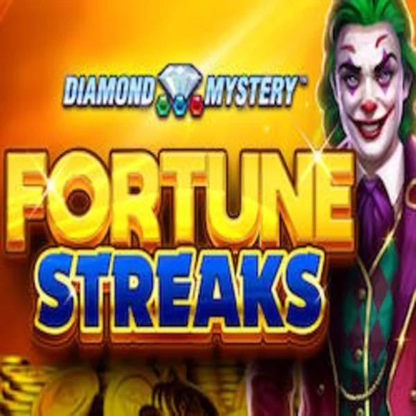Diamond Mystery Fortune Streaks slot logo by Greentube at Regal Rush Casino
