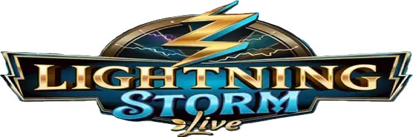 Lightning Storm by Evolution, showcased at regalrushcasino.eu – game logo