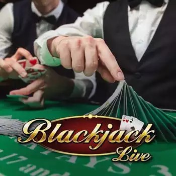 Live Blackjack casino game by Evolution – featured logo at Regal Rush Casino