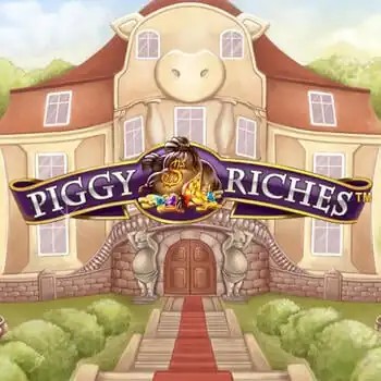 Slots logo of Piggy Riches from NetEnt at Regal Rush Casino