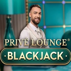 Official Live Casino logo: Privé Lounge Blackjack by Pragmatic Play at Regal Rush Casino