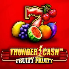 Thunder Cash Fruity Fruity slot visual from Novomatic available on regalrushcasino.eu